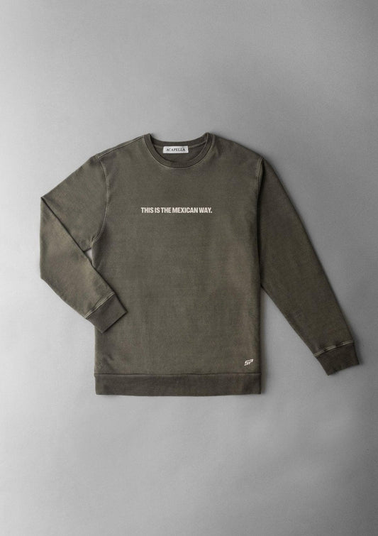 Mexican Way Pullover - Military