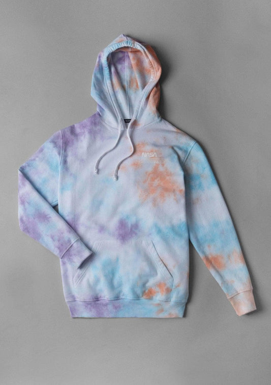 Acapella Ropa Men Hoodie Sudadera Nasa Tie Dye Hoodie