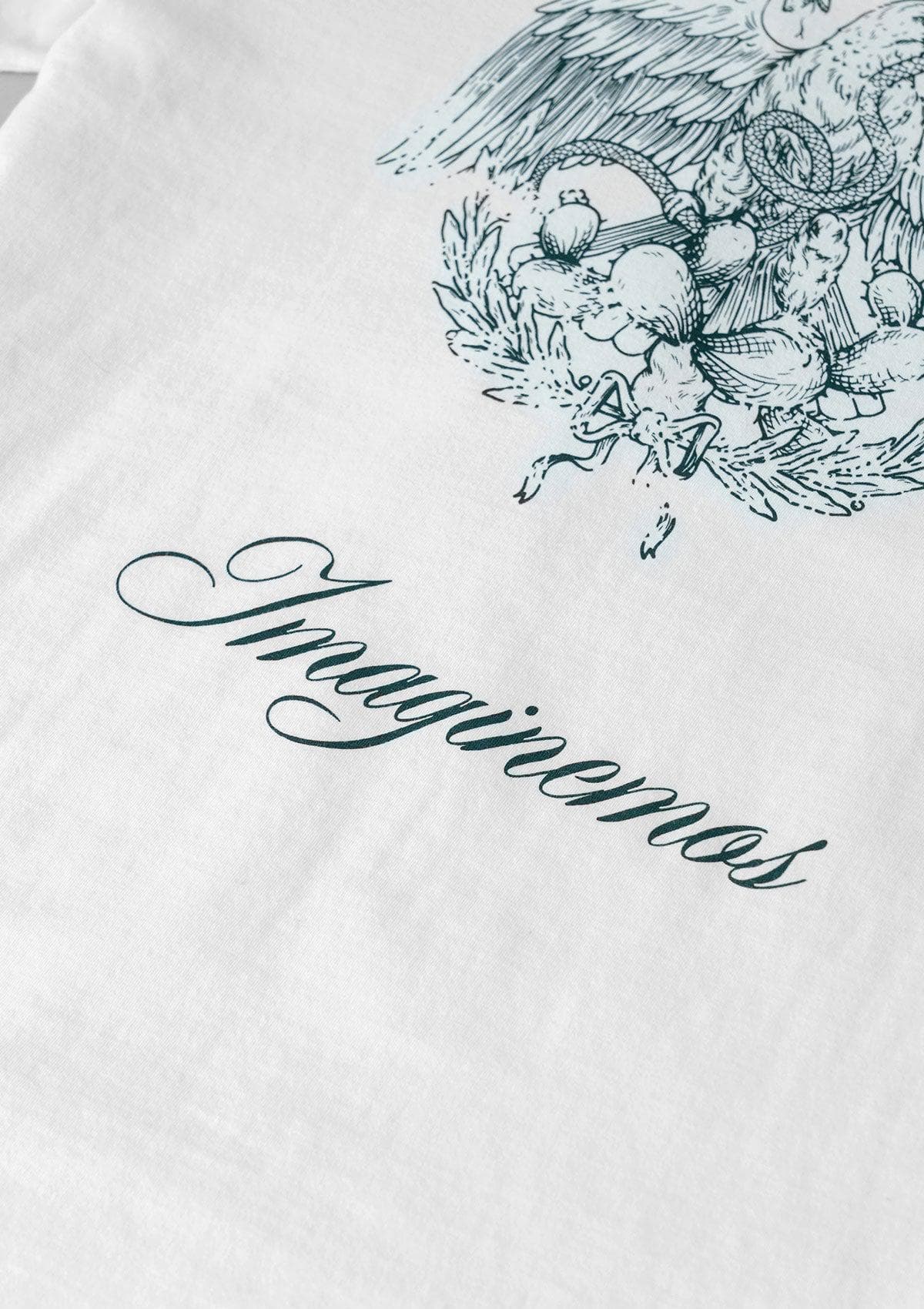 Imaginemos Logo - White