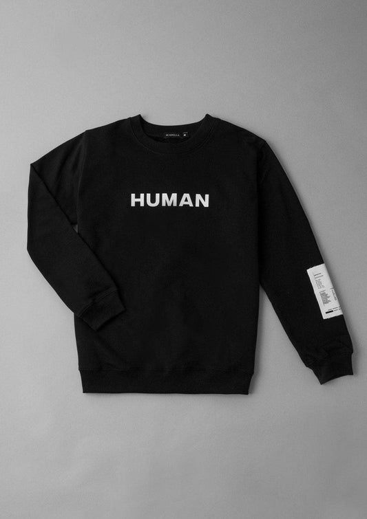 Acapella Ropa ACAPELLA MX Sudadera Human Black Pullover