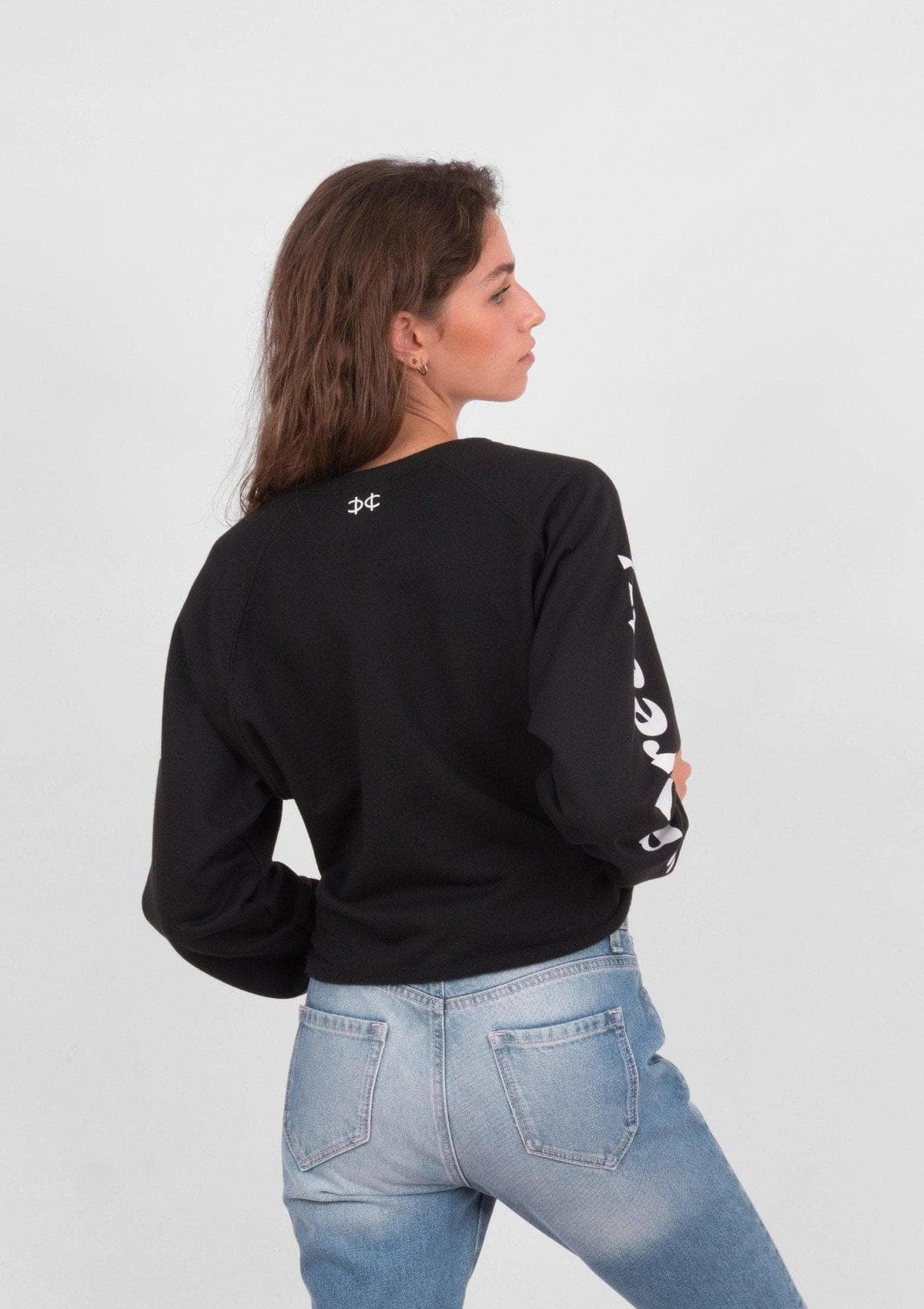 Acapella Ropa Women Pullovers Sudadera Pretty When I Cry