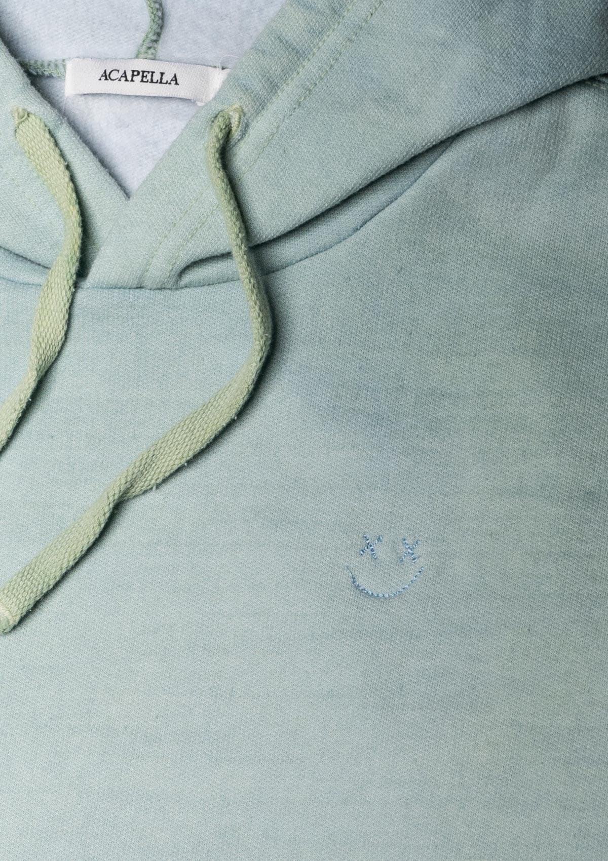 Acapella Ropa Acapella Hoodie Sudadera Smiley Tie Dye Oceanic Hoodie