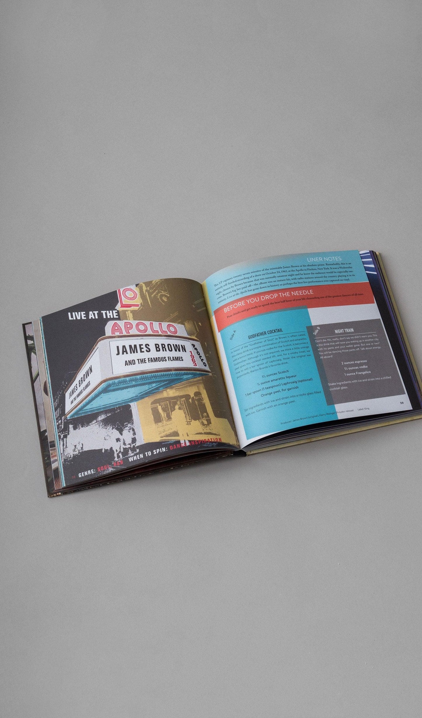 Acapella Ropa ACAPELLA MX Libro - Booze & Vinyl: A Spirited Guide to Great Music and Mixed Drinks