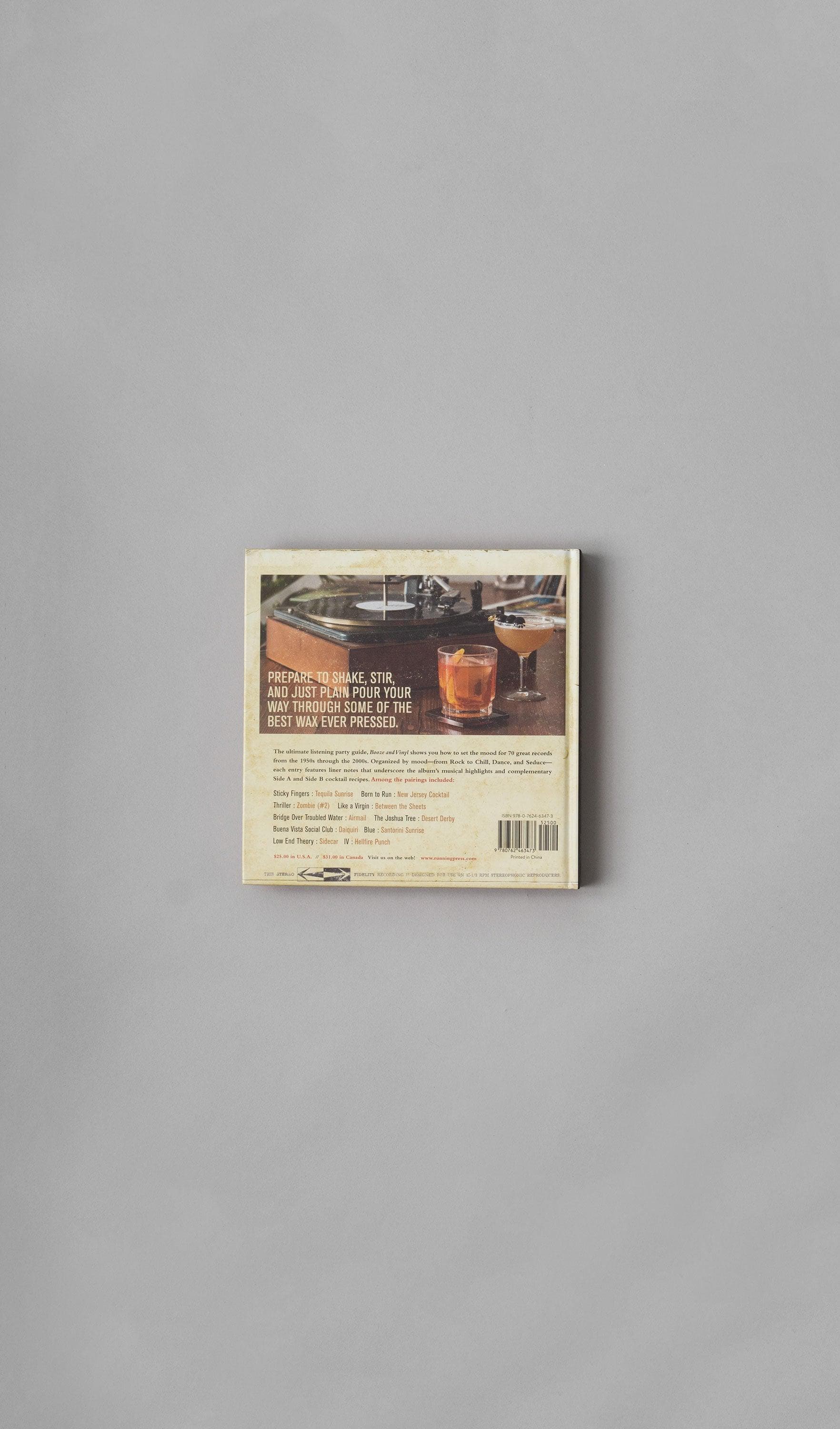 Acapella Ropa ACAPELLA MX Libro - Booze & Vinyl: A Spirited Guide to Great Music and Mixed Drinks
