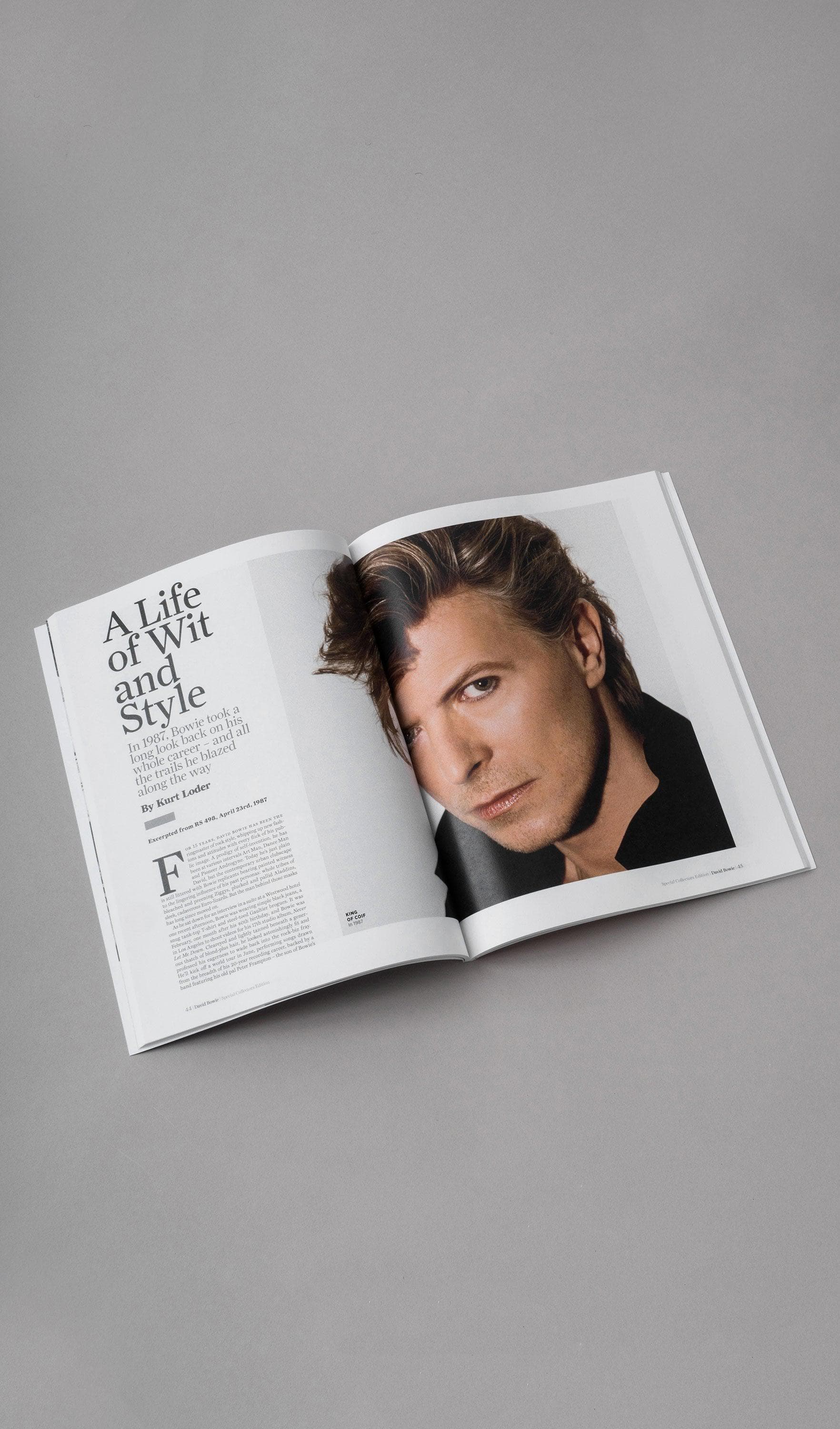 Acapella Ropa ACAPELLA MX Libro - Rolling Stone - David Bowie: The Ultimate Guide to His Music & Legacy