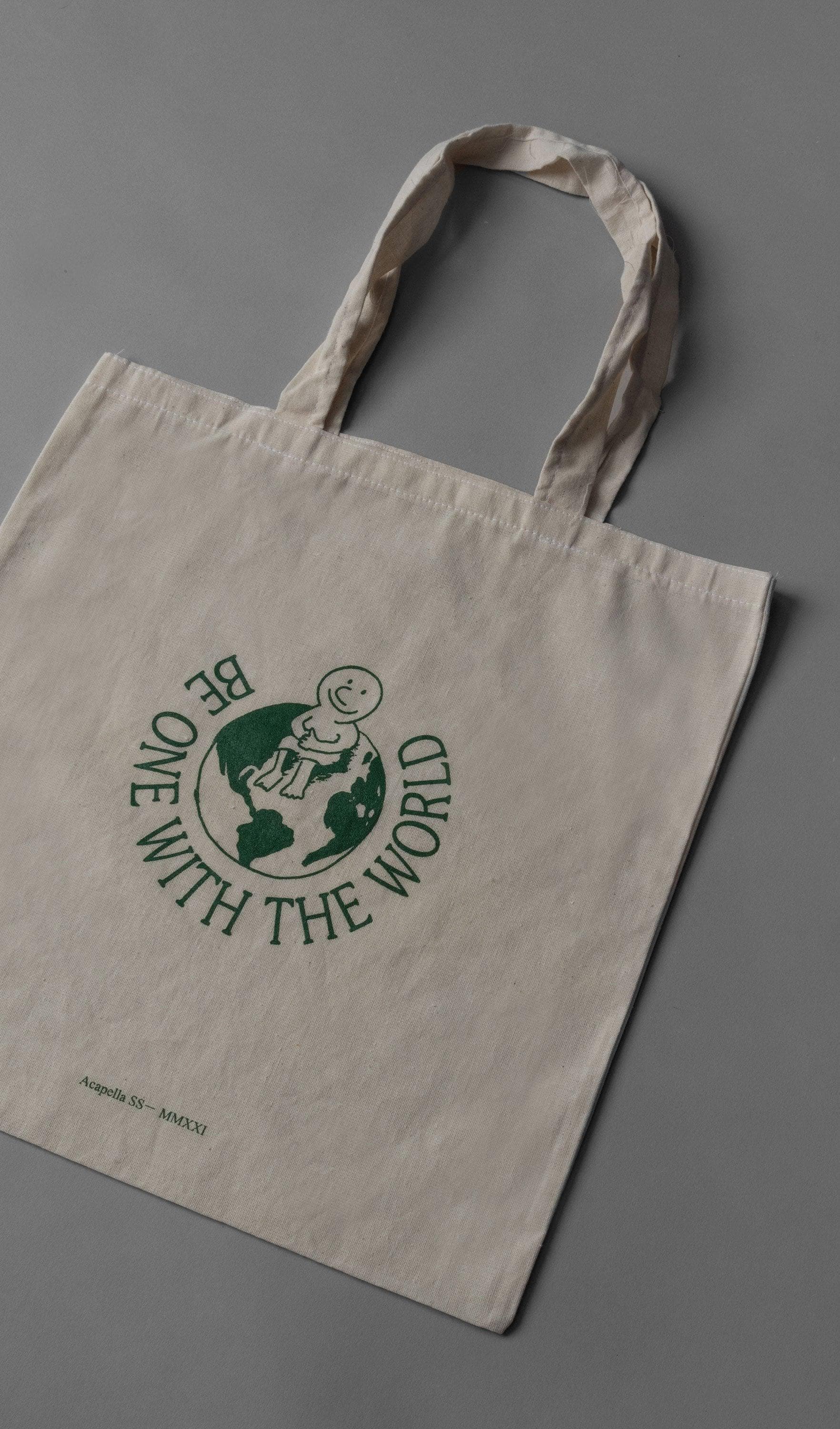 Acapella Ropa Acapella Tote Bag Bolsa Be One With the World Tote Bag