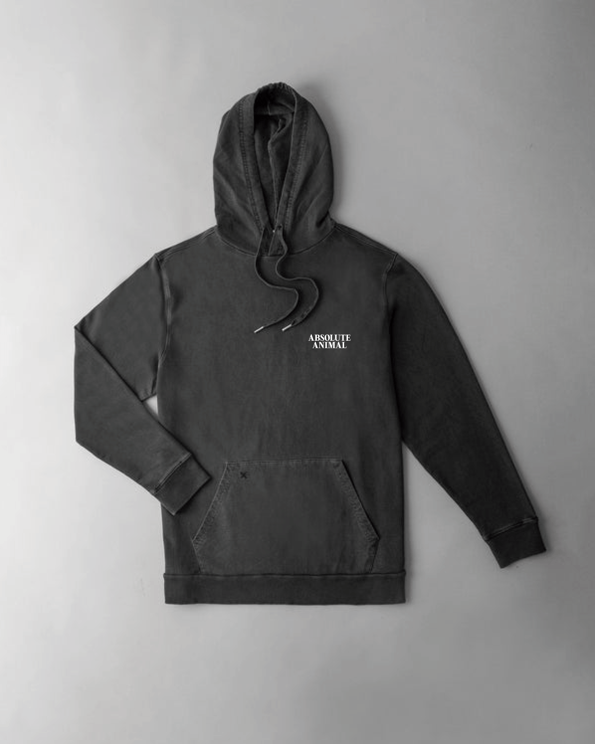 Absolute Animal Hoodie - Washed Black