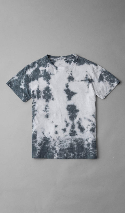 Acapella Ropa Men Graphics Playera Tie Dye Dark Gray