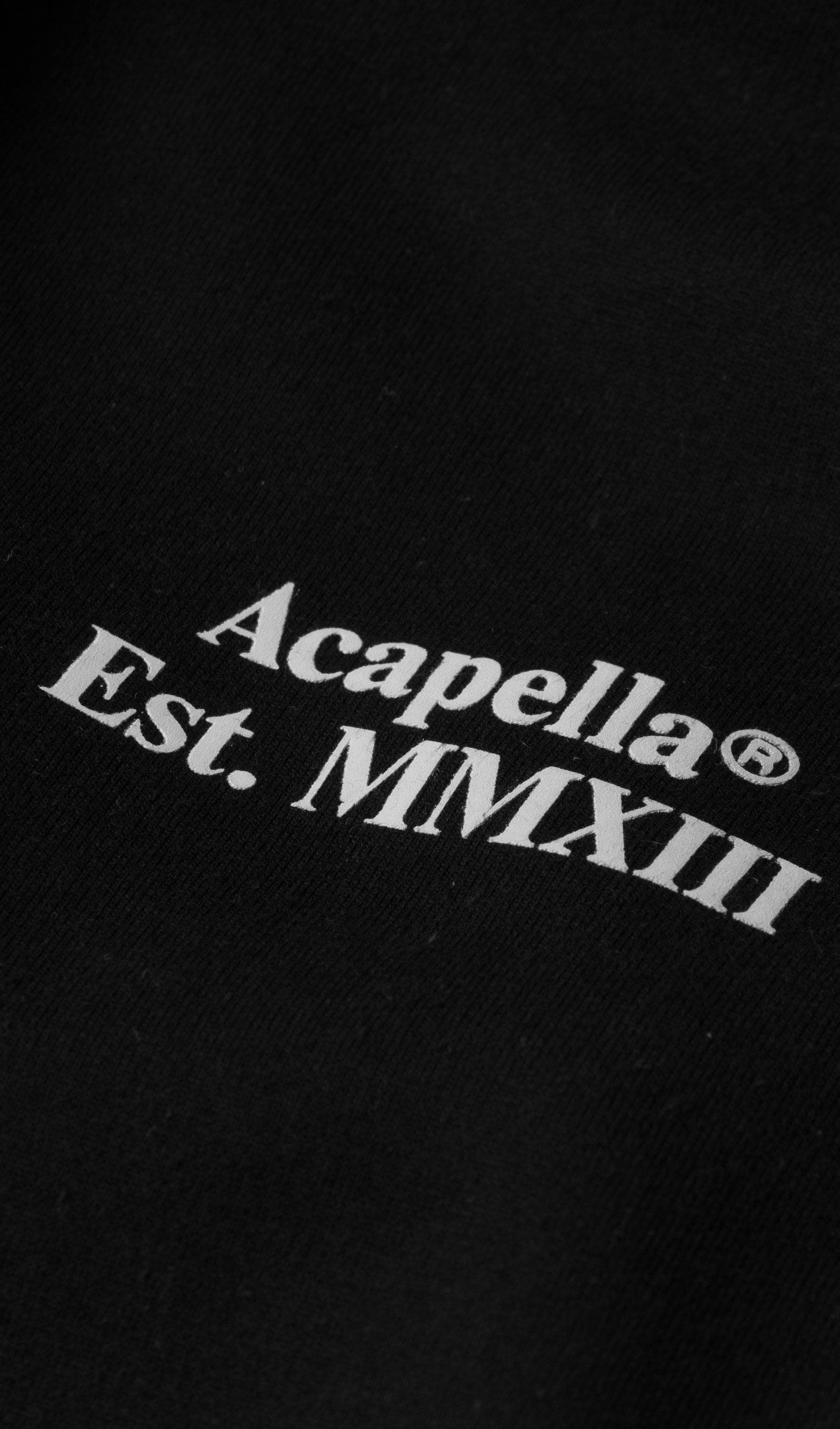 Acapella Ropa Men Hoodie Sudadera EST. MMXIII