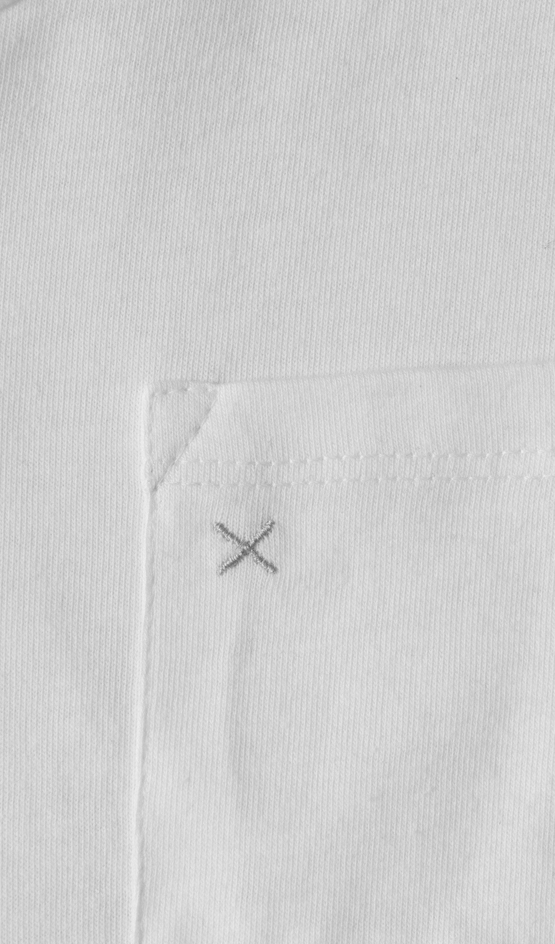 Acapella Ropa Youth Basics Playera X Pocket Classic Tee Youth - White