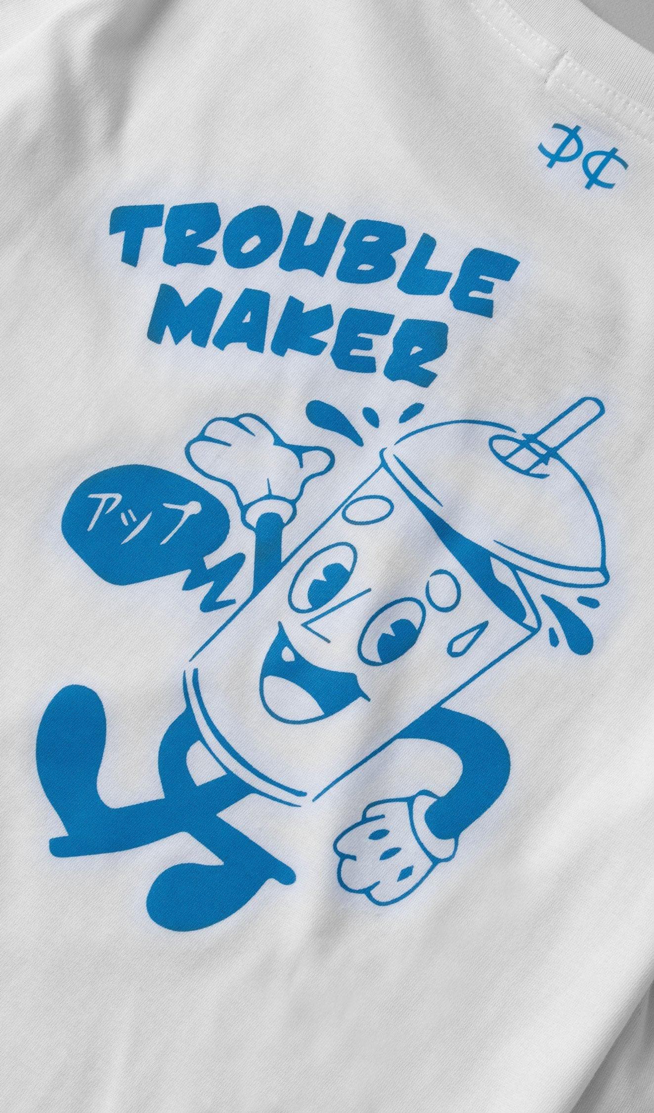 Acapella Ropa Youth Graphics Playera Trouble Maker