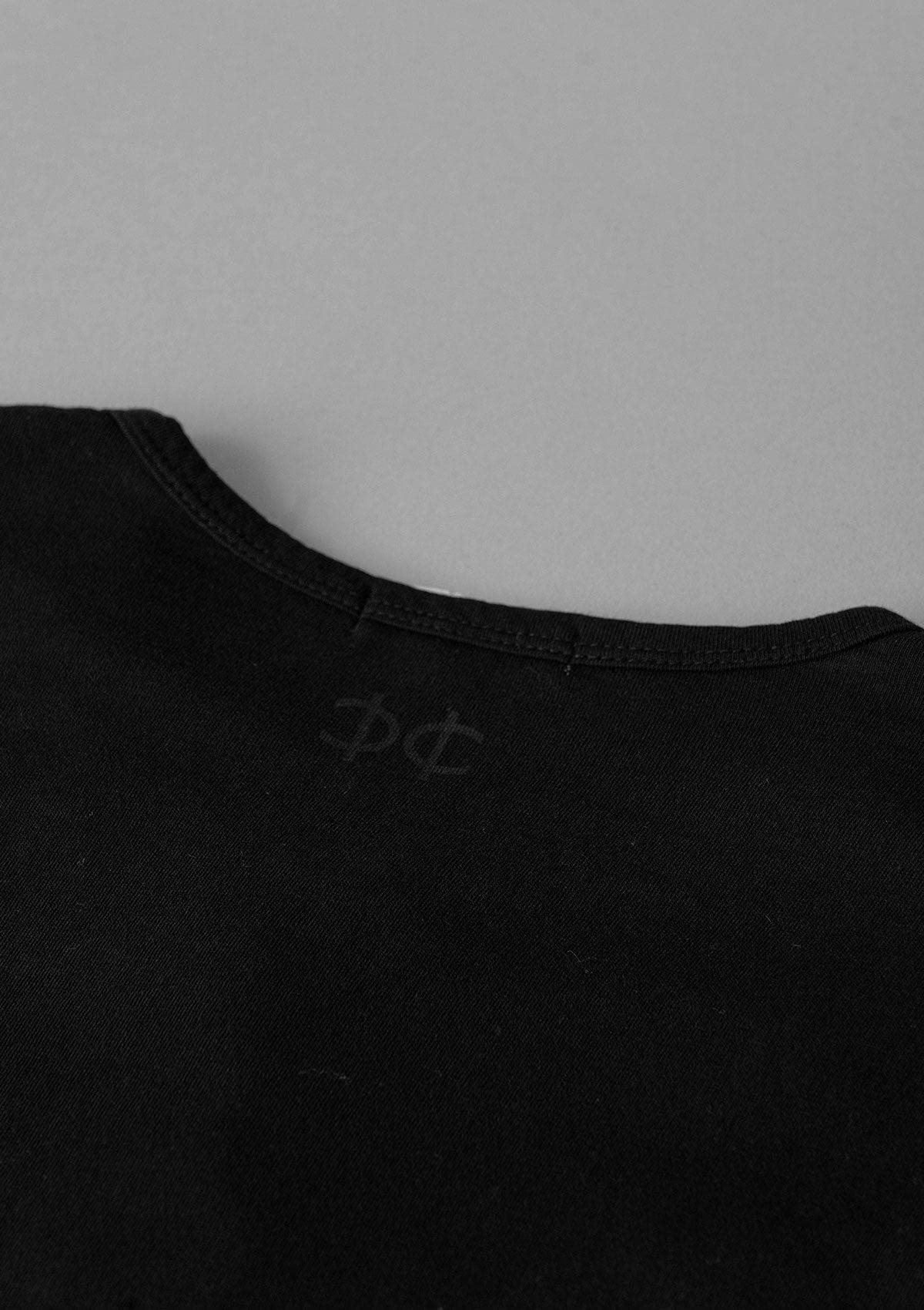 Acapella Smiley LS Henley - Black