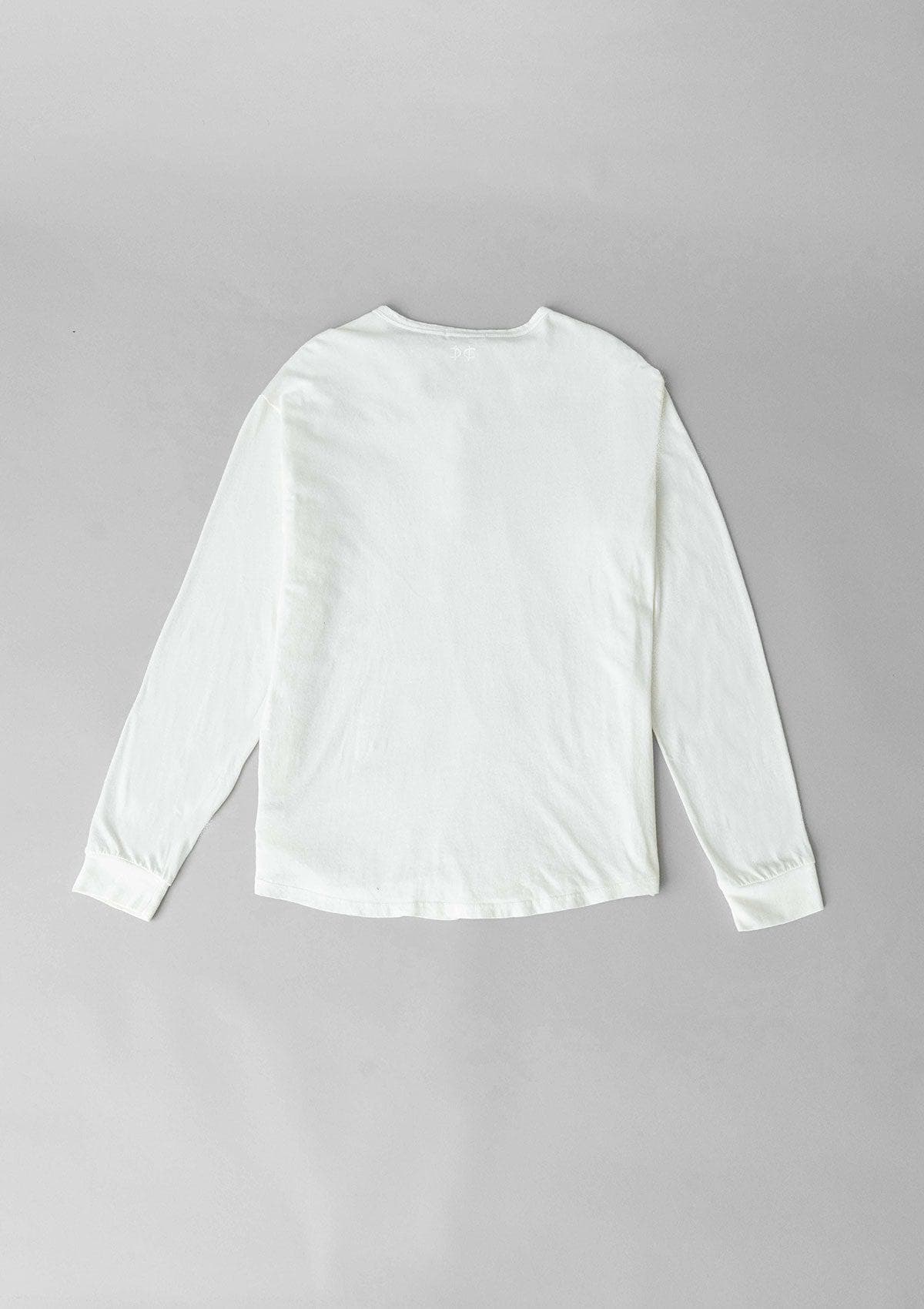 Acapella Smiley LS Henley - Vintage White