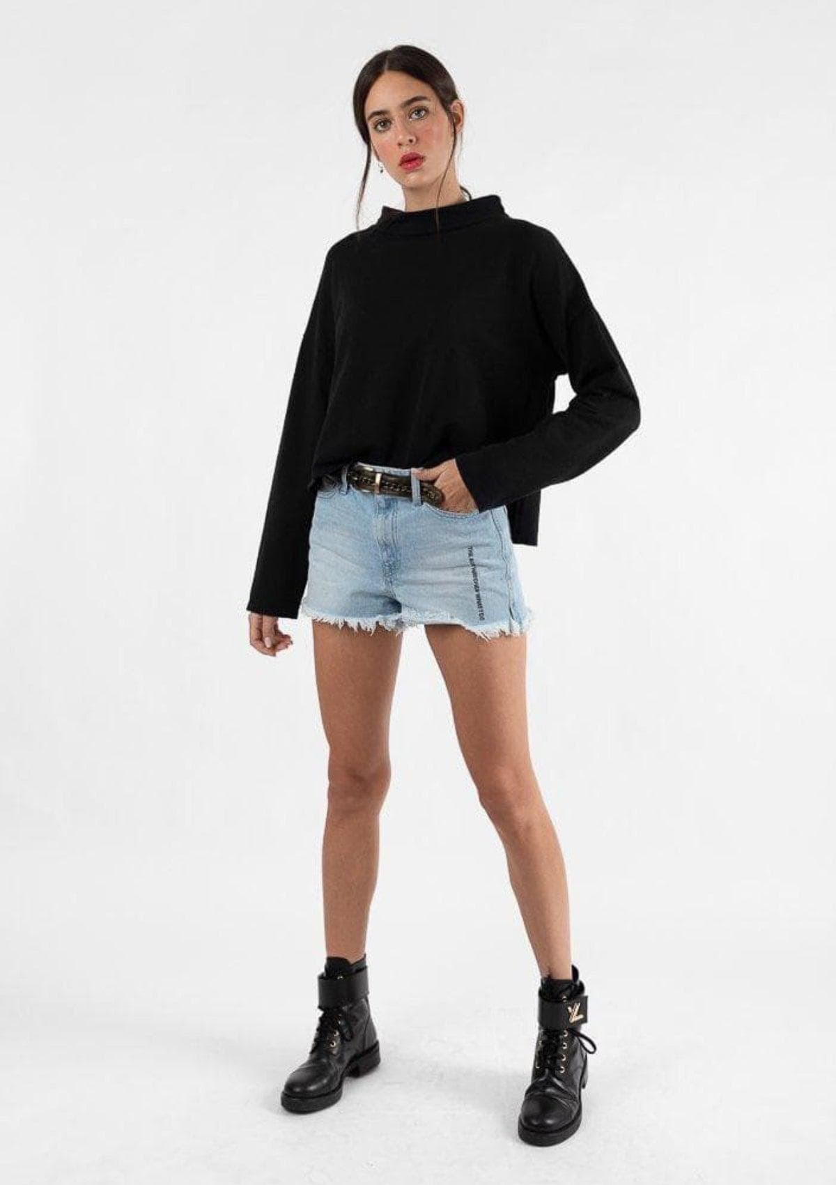 Acapella Ropa Women Sweaters Su√©ter Nicole Turtleneck