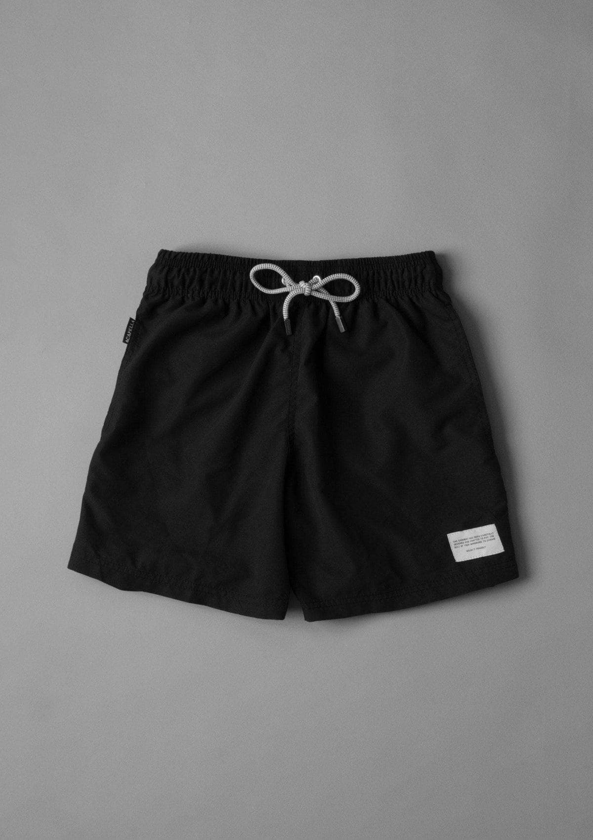 Acapella Ropa Men Swimwear Traje de Ba√±o Black