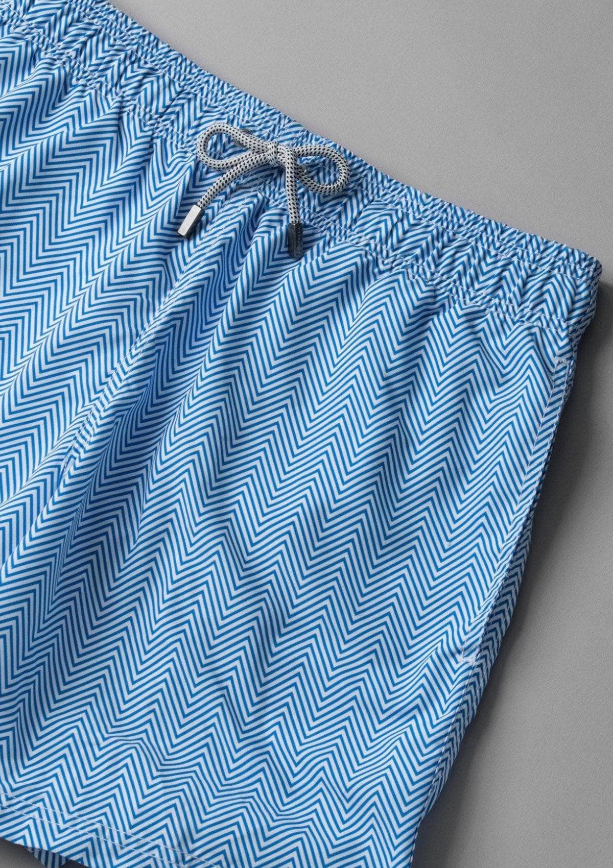 Acapella Ropa Men Swimwear Traje de Ba√±o Zig Zag