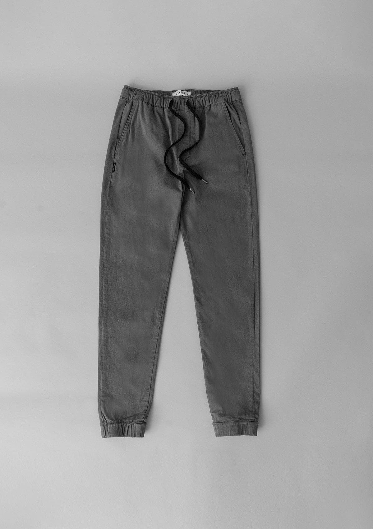 Acapella Twill Standard Jogger - Grey