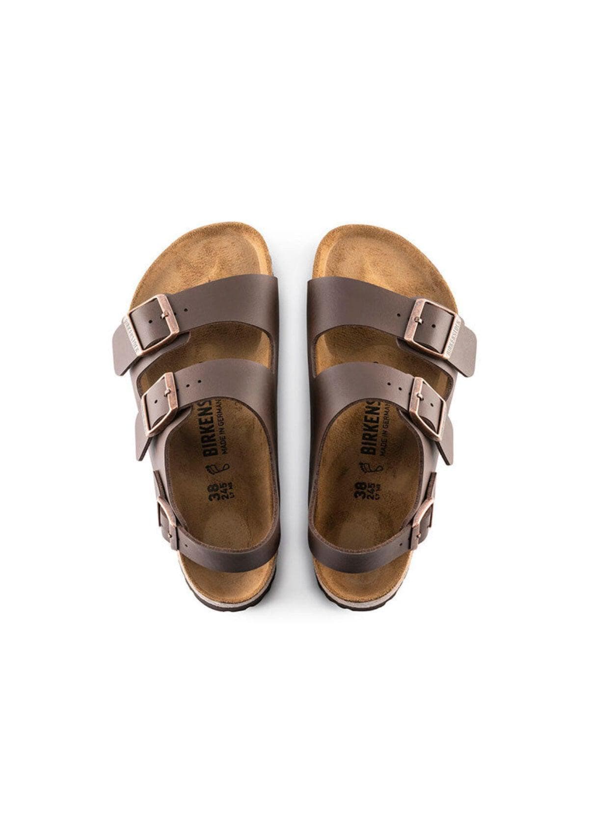 Acapella Ropa Birkenstock Sandals Sandalias Milano- Dark Brown